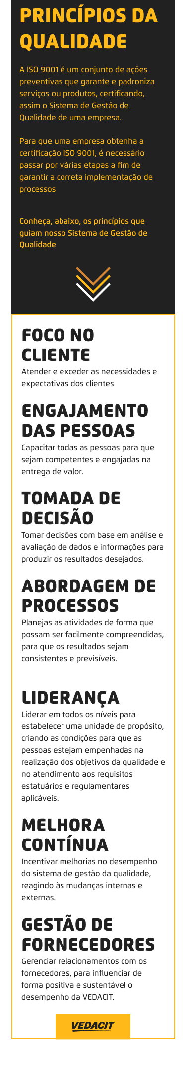 Unidade fabril da Vedacit Unidade fabril da Vedacit